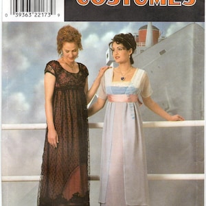 Simplicity 8399 Titanic Gowns Costume Sewing Pattern Choose Size