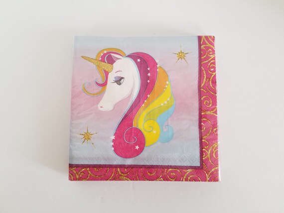 Lisa Frank Style Party Napkins Tissue Napkins Or Lisa Frank Etsy