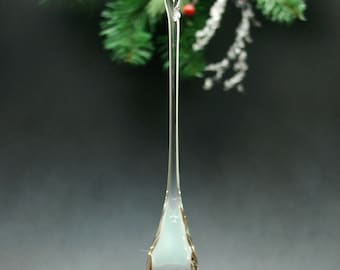 Blown Glass Teardrop Ornament