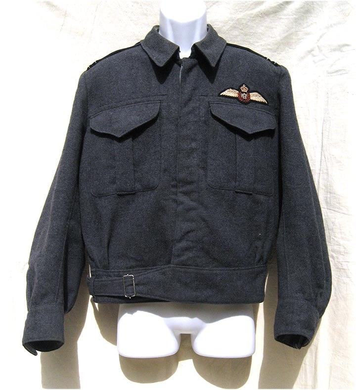 Military WW2 Tunic RAAF Australian Air Force Uniform AFC Pilots Badge