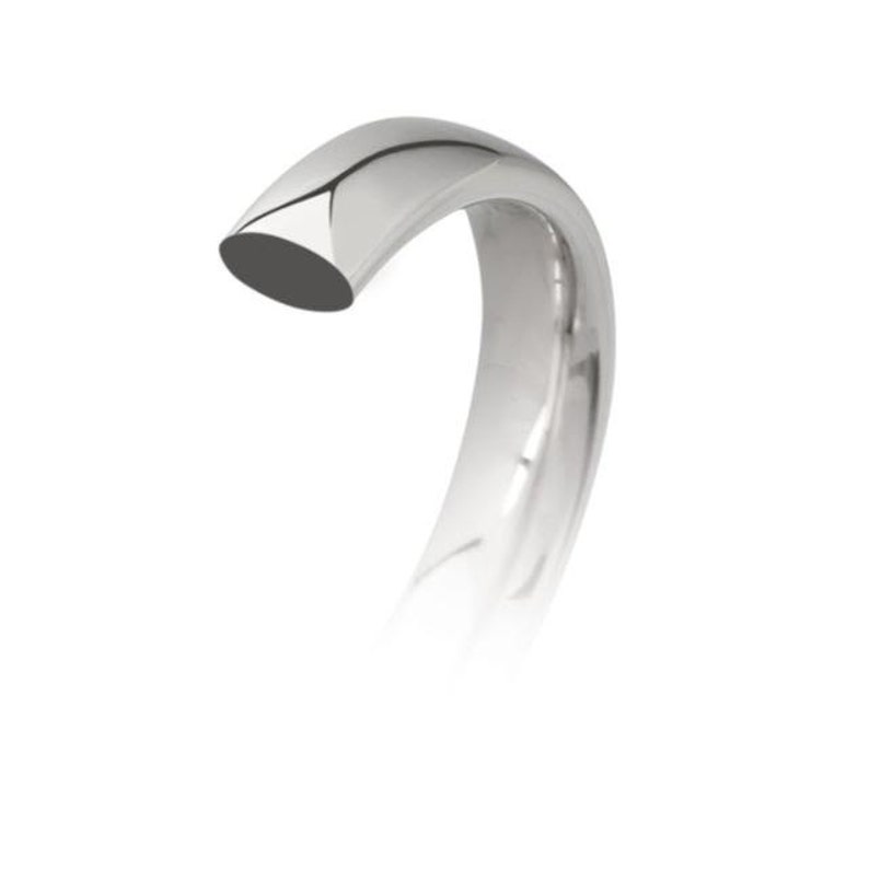 Comfort Fit Court Shape | PLAIN Domed Ladies Handmade Slim /& Simple Wedding Ring 2.6g 2mm 18ct White Gold Band