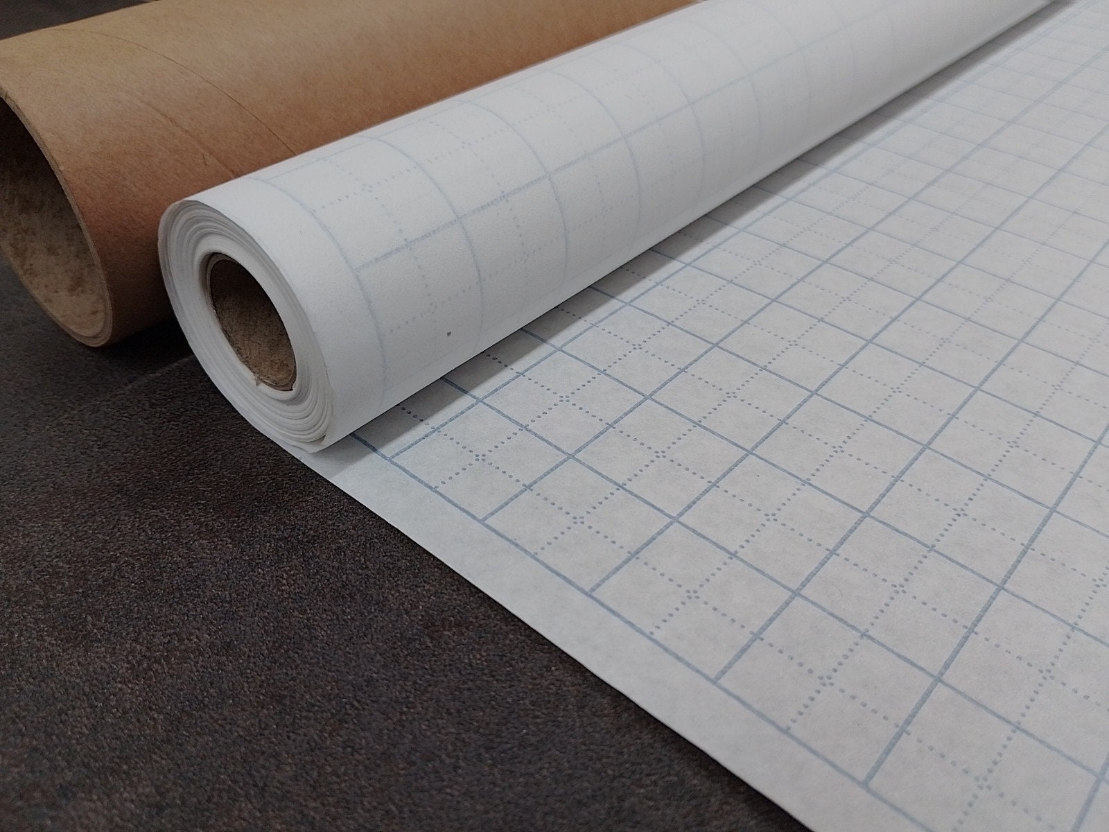 36 Wide Squared Grid Sewing Pattern Paper for Dressmaking Drafting Marking Designs 10m Roll Etsy