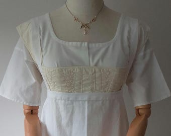 Regency Petticoat Replica, Handsewn