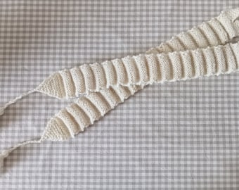 Victorian Replica Handknitted Garters