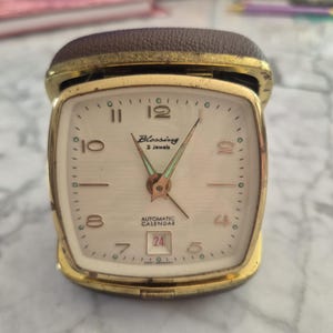 Blessings Travel Alarm Clock Made in West Germany