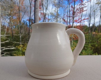 Handmade Pottery Mug, handmade mug, farmhouse decor, stoneware mug, porcelain mug, coffee mug, pottery mug, Merrimack Mud Co