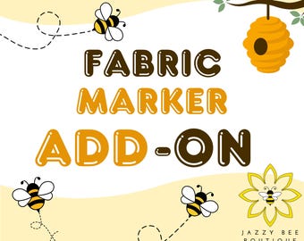 Fabric marker add on for Kids coloring shirts