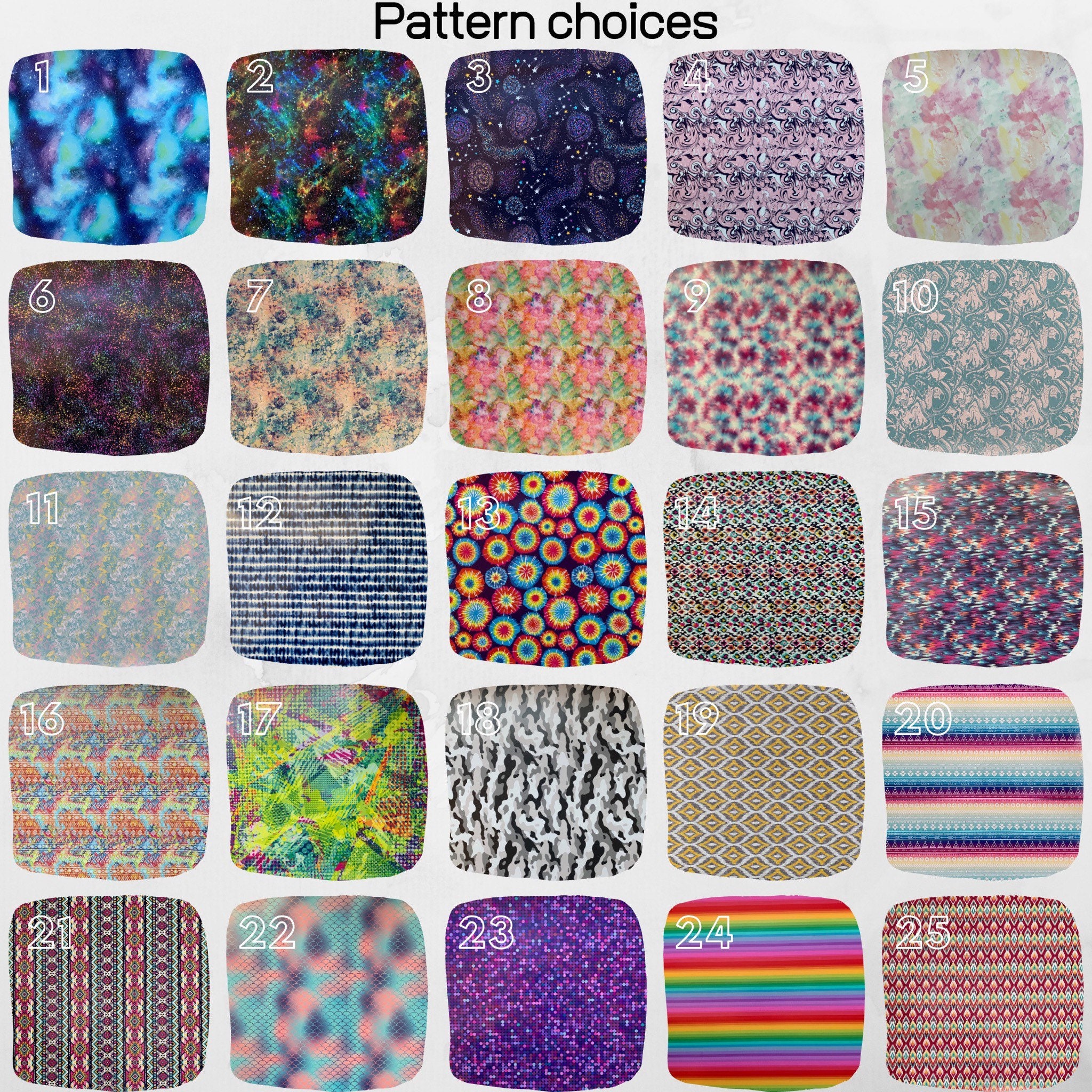 Patterned Name Vinyl Decal - Vinyl Decal, Personalized Vinyl Decal ...