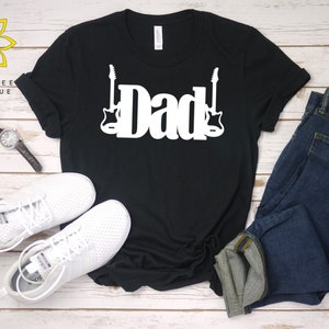Guitar Dad shirt, Rock Dad shirt, Father&#39;s day shirt, Father&#39;s Day gift, Gift for dad, Fun dad shirt, Father&#39;s Day tee, Rocker dad, Daddy