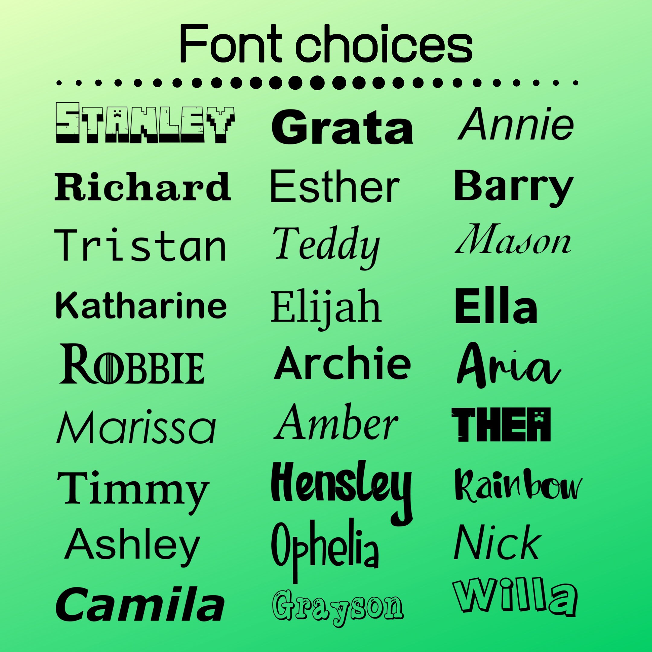 Name Customisation Custom Name Vinyl Decal - Vinyl Decal, Personalized Vinyl Decal, Your ...