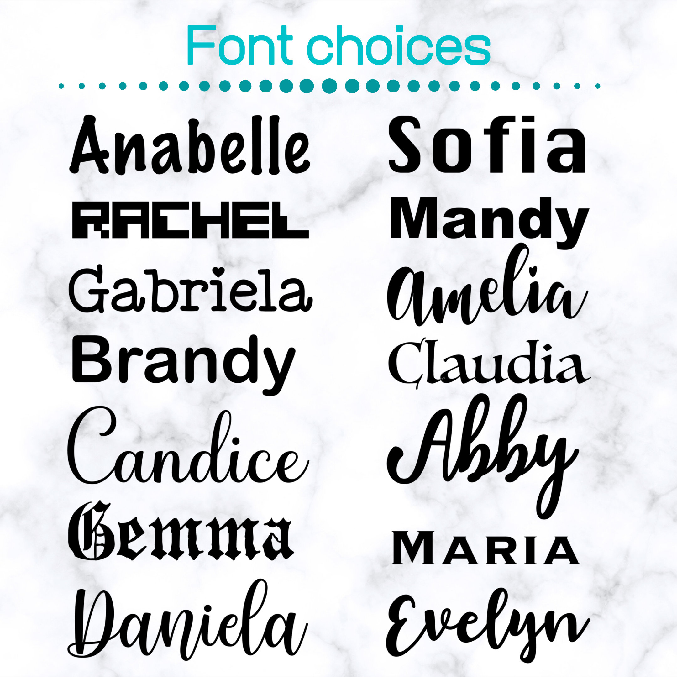Patterned Name Vinyl Decal - Vinyl Decal, Personalized Vinyl Decal ...
