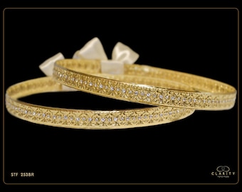 Classic yet Glamorous Stefana Embellished with Swarovski Elements on a Bronze metal. In a new &quot;lighter&quot; design. Code 253 Bronze