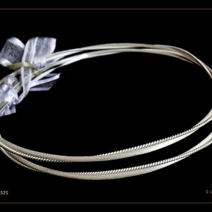 Stefana Silver Plated with Stefanothiki - Greek Wedding Crowns Including Crown Case - Orthodox Stephana Code 152