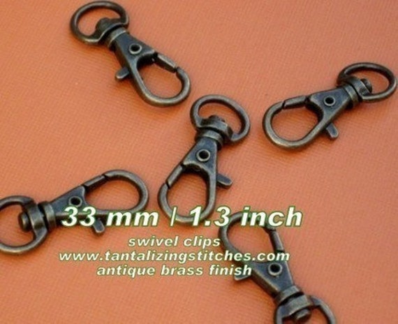 34mm/1,3 pouces pivotant Clips avec avec avec correspondance D anneau en laiton Antique - Choisissez parmi 240, 600 et 1500 séries fb5b3b 34mm/1,3 pouces pivotant Clips avec avec avec correspondance D anneau en laiton Antique - Choisissez parmi 240, 600 et 1500 séries fb5b3b