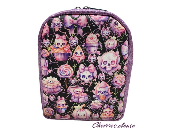 horror themed mini backpack HHN22 Studio Screamers scary bookbag Halloween Horror Nights 2024 Universal