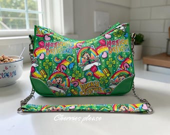 Cereal  purse , lucky  bag ,  charm  bag, shoulder bag, crossbody bag, 80’s bag, shoulder bag , cereal gift