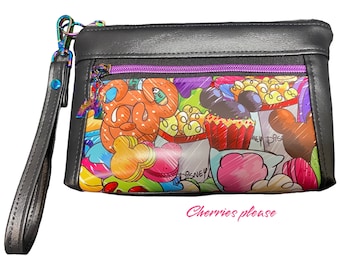 Pulsera Devon, bolso de bocadillos del parque, bolso pequeño para teléfono celular, regalo para ella, bolso de bocadillos, bolso del parque temático