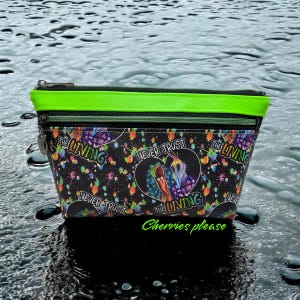Bolsa de maquillaje de escarabajo, bolsa con cremallera, bolsa de maquillaje de 2 compartimentos, bolsa de jugo de escarabajo, bolsa con cremallera, bolsa de escarabajo, bolsa de gusano de arena,