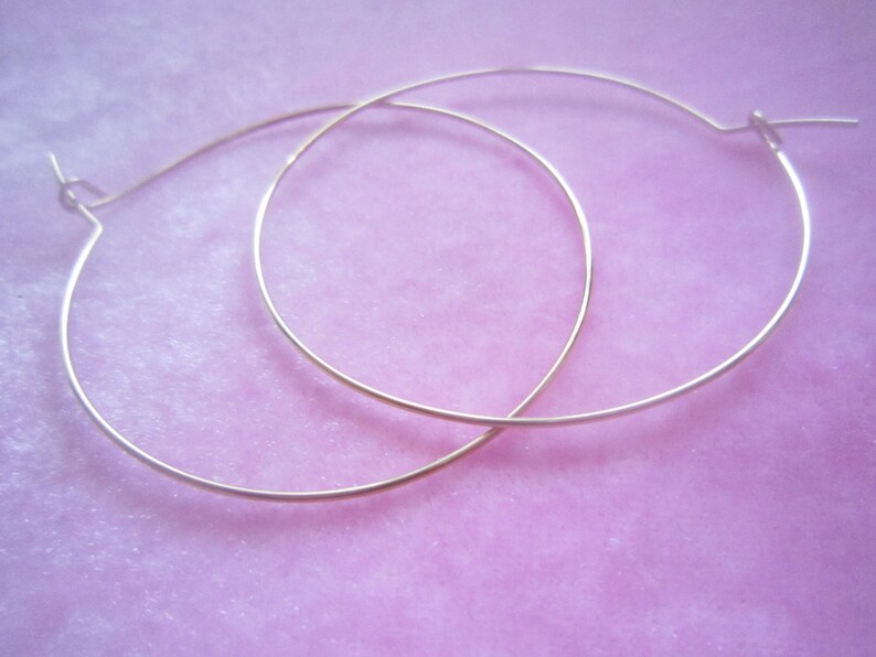 thin big hoops