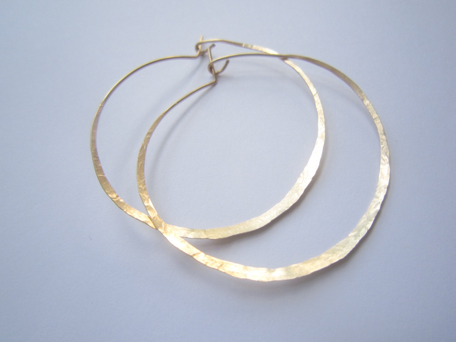 Big Gold Hoop Earrings Large Gold Filled Hoop Earrings. - Etsy