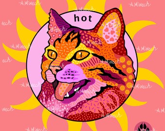 Cats With Attitude HOT Cat T-shirt