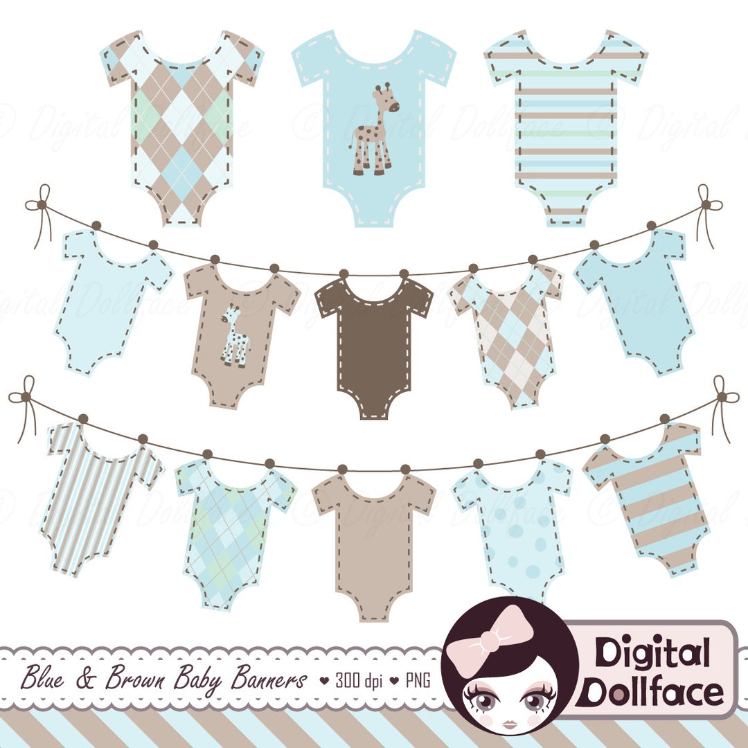 Baby Boy' stickers – bunting design – crafts, cards, shops – 144