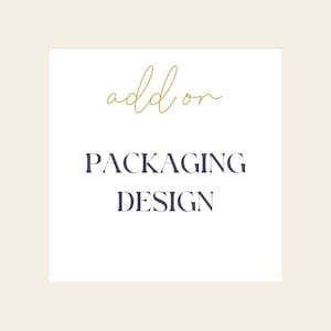 Design de embalagens personalizadas | Complemento para pacote de design