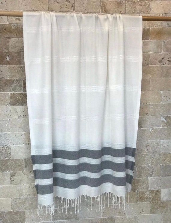 LARGE BEACH TOWEL Beach Cover Up Ultra Soft Turkish Hand Etsy