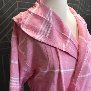 Turkish Bathrobe|Bath Robe|Bridal Party Robe|Peshtemal Robe|Womens Robe|Mens Robe|Kimono Robe|Turkish Towel Robe|Bridesmaid Gift|Spa Robe
