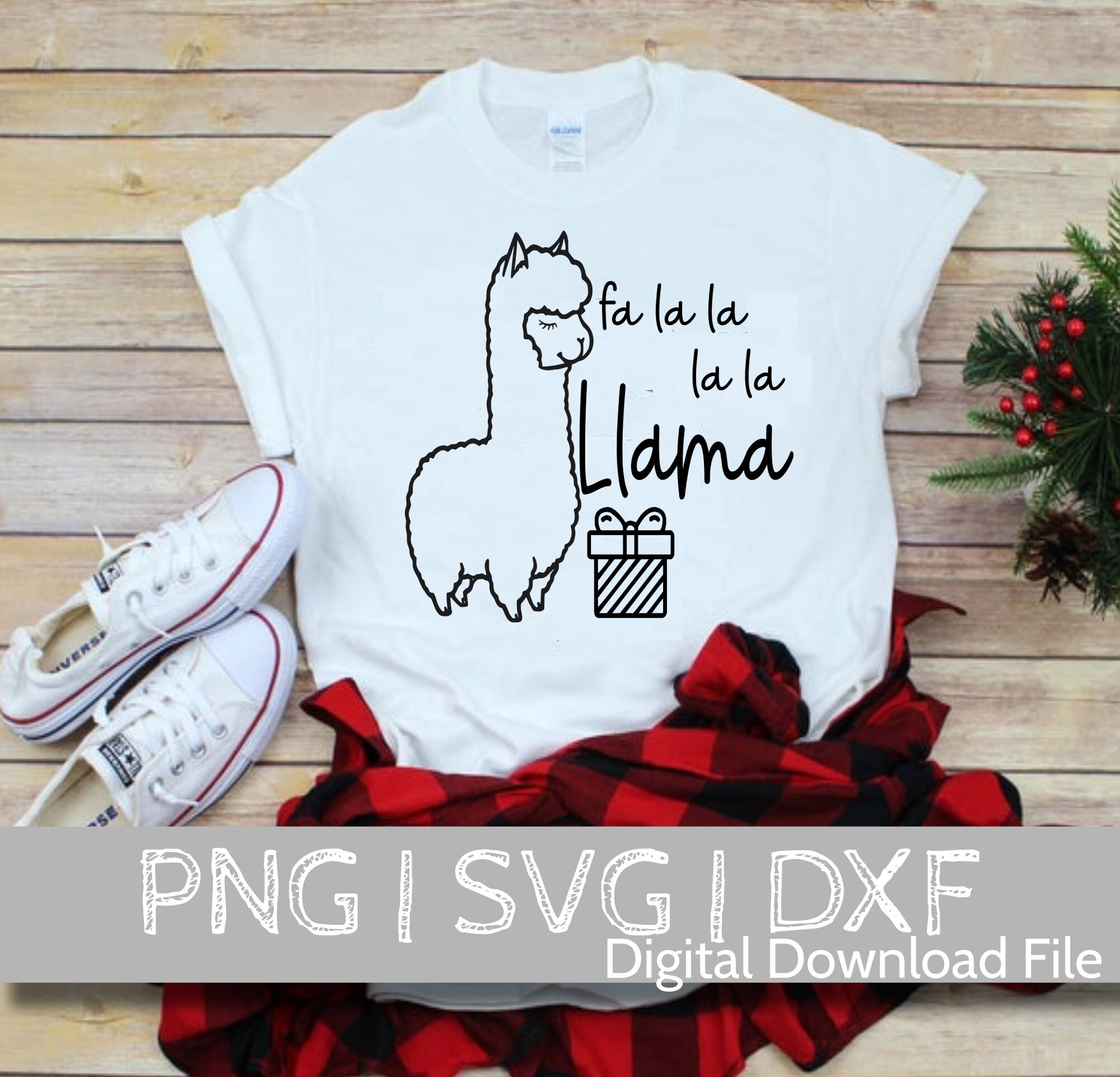 Download Fa La La La Llama Svg Merry Christmas Y All Svg Etsy