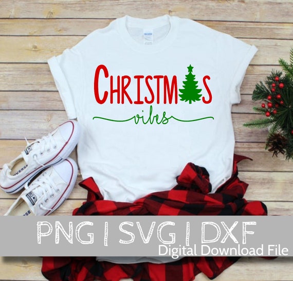 Christmas Vibes SVG| Merry Christmas Y'all SVG| Christmas svg| dxf and png instant download| Christmas quote svg| Merry Christmas SVG