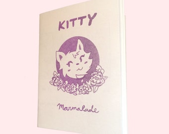 Kitty Marmalade/Grumpy Bun Collab Riso Zine