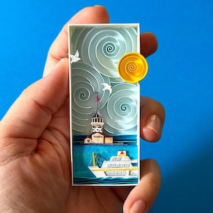 Istanbul - Arte in miniatura con la carta Quilling