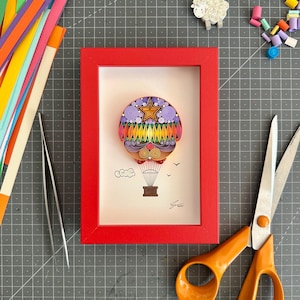 Arte con la carta quilled: segui i tuoi sogni, loro conoscono la strada