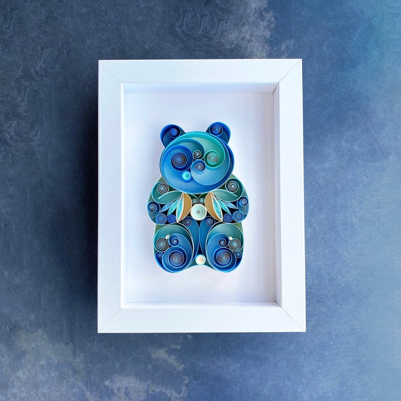 teddy bear quilling