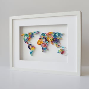 Quilled Paper Art: We Are The World