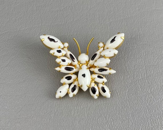 DeLizza and Elster Juliana Butterfly Brooch-2 Inc… - image 1