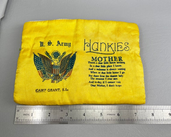 World War 2 Army Mother’s Handkerchief Pouch, fro… - image 3