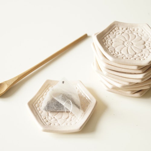 Made to Order Owl Trinket Dish Tea Bag Rest Coffee Spoon Etsy