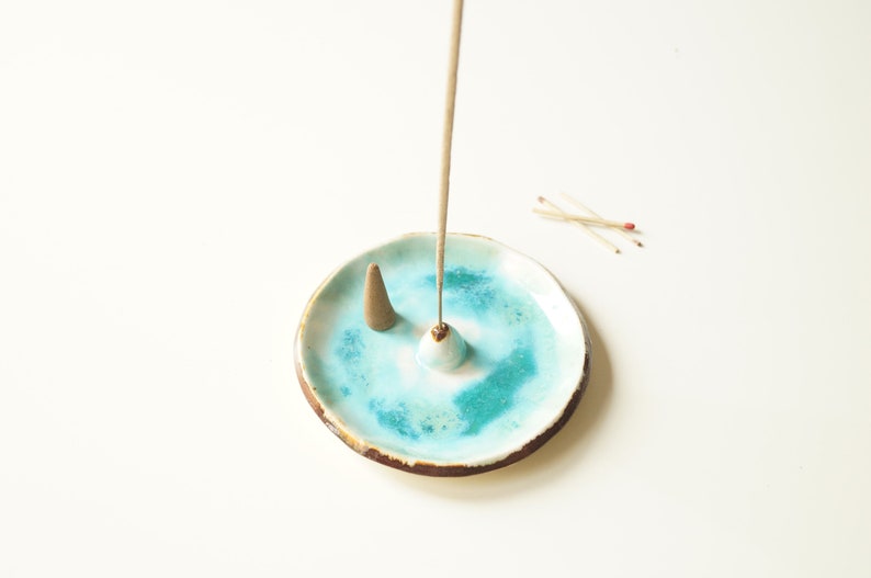 Aromatherapy Incense Stick Holder Ceramic Incense Cone Burner Yoga Practice