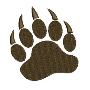 BEAR PAW - Embroidery Design - Multiple Sizes - Machine Embroidery -