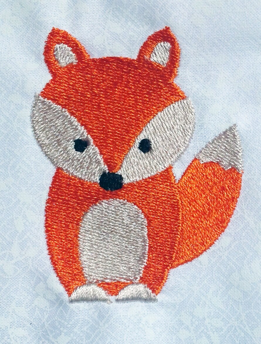 FOX Embroidery Instant Download Digital File Machine | Etsy