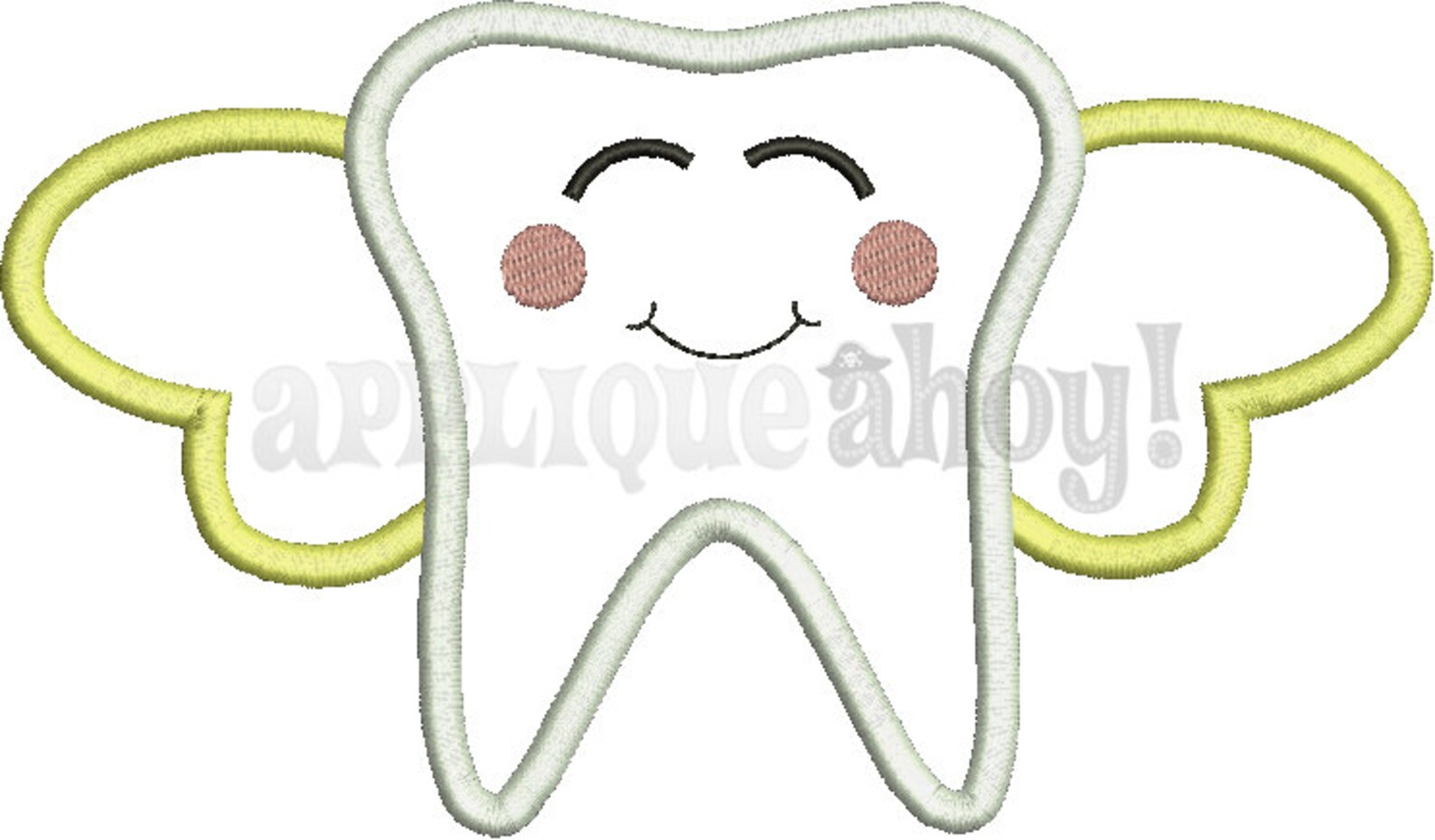 TOOTH FAIRY Applique Design - Instant Download Digital File - Machine ...