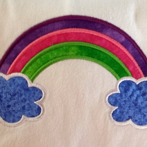 RAINBOW Applique Design - Instant Download Digital File - Machine ...