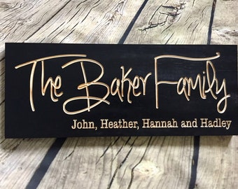 Wood Address Sign, Custom Carved Address Plaque, House Numbers, New Home, Personalized Sign, Bridesmaid Gifts, Groomsman Gifts