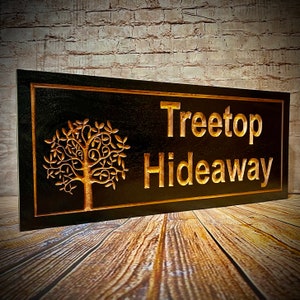 Outdoor Address Sign, Family Last Name, Family Tree, Mother's Day Gift Idea, 5th Anniversary Idea, Wedding Gift, Wooden Wall Art