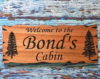 Hunting Camp Sign, Custom Wooden Signs, Custom Lodge Sign, Personalized Cabin Signs
