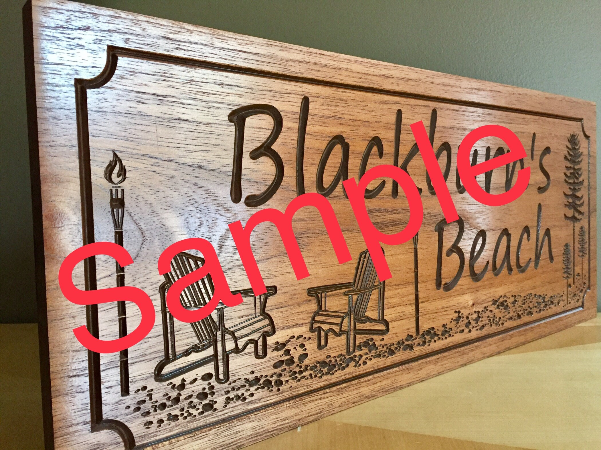 Personalized Carved Last Name Plaques Wood Signs Rustic Carved Etsy