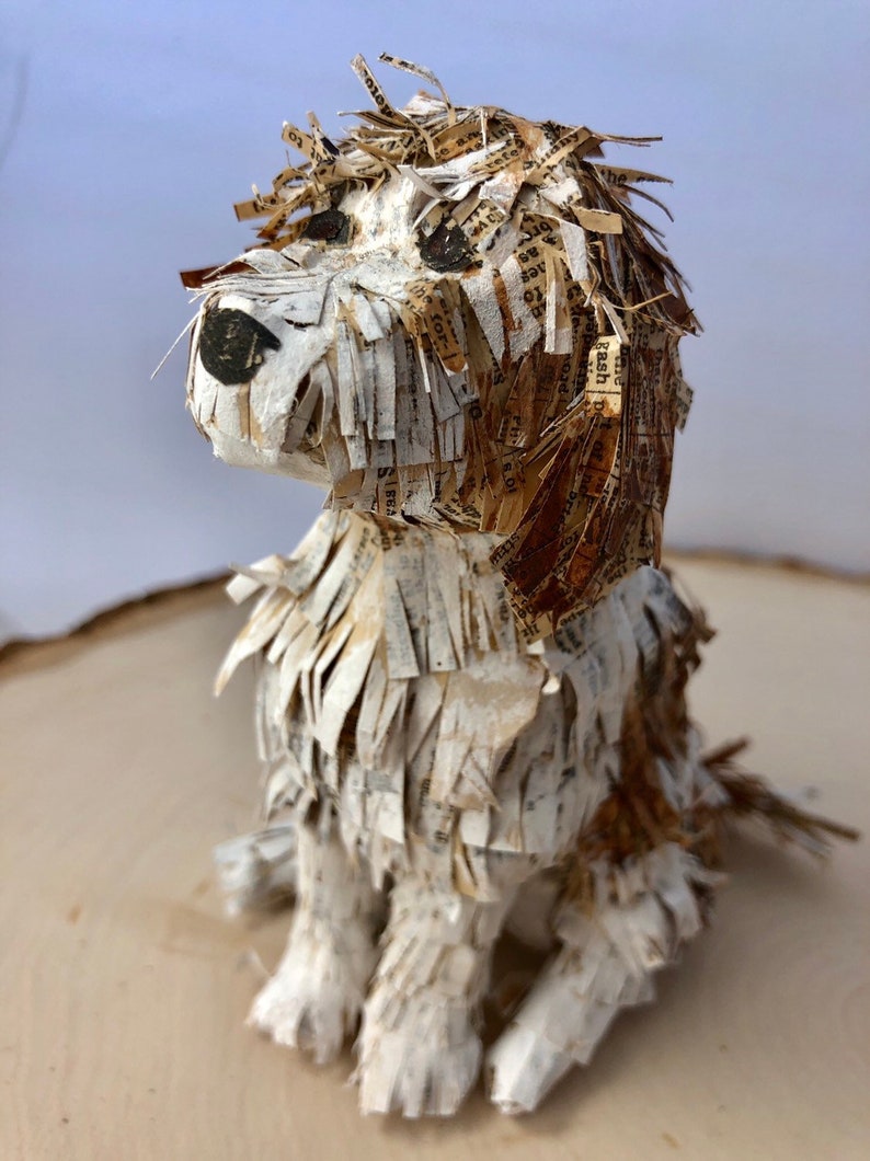 Custom ANY BREED Pet Portrait Sculptures Personalized Dog pet portrait figurine UniqueLeeArt image 5