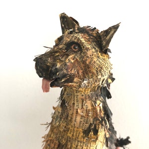 Custom ANY BREED pet portrait sculpture Personalized dog portrait figurine UniqueLeeArt